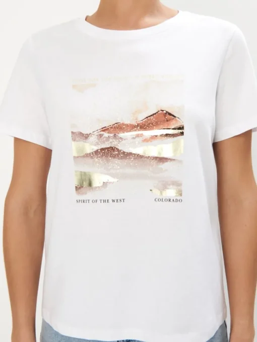 T-shirts, Tops>MOHITO T-Shirt Weiu00df