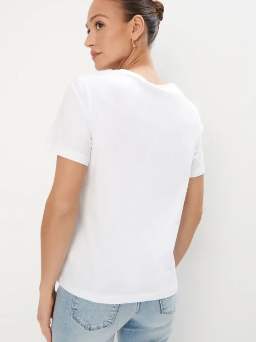 T-shirts, Tops>MOHITO T-Shirt Weiu00df