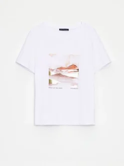 T-shirts, Tops></noscript>MOHITO T-Shirt Weiu00df