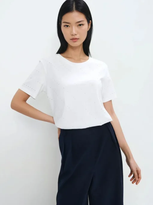 T-shirts, Tops>MOHITO T-Shirt Weiu00df