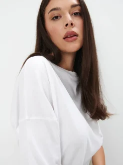 T-shirts, Tops>MOHITO T-Shirt Weiu00df