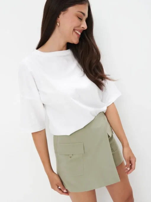 T-shirts, Tops>MOHITO T-Shirt Weiu00df