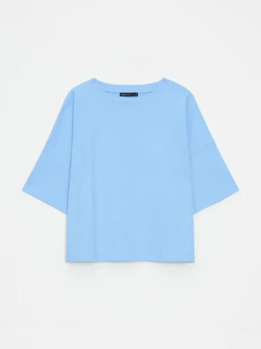 T-shirts, Tops>MOHITO T-Shirt Blau