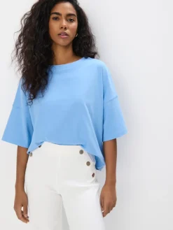 T-shirts, Tops>MOHITO T-Shirt Blau