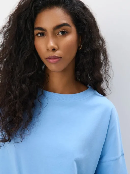 T-shirts, Tops>MOHITO T-Shirt Blau