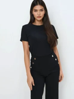 T-shirts, Tops>MOHITO T-Shirt Basic Schwarz