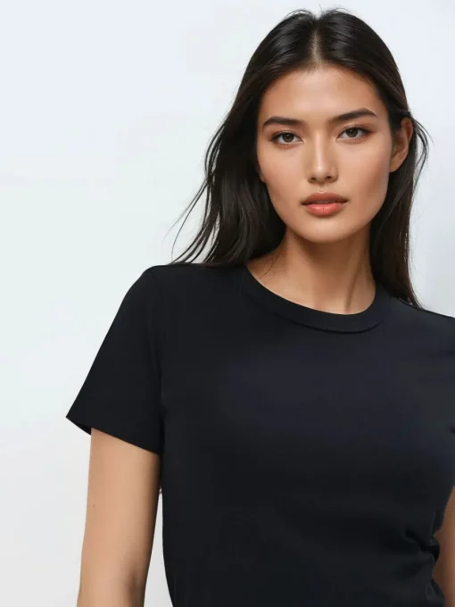 T-shirts, Tops>MOHITO T-Shirt Basic Schwarz