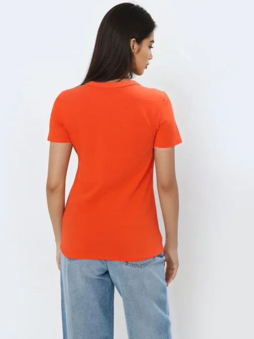 T-shirts, Tops>MOHITO T-Shirt Basic Orange