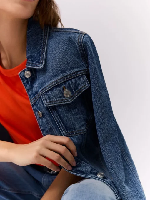 T-shirts, Tops>MOHITO T-Shirt Basic Orange