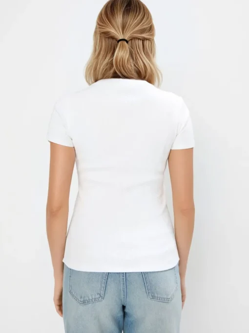 T-shirts, Tops>MOHITO T-Shirt mit Baumwolle Weiu00df