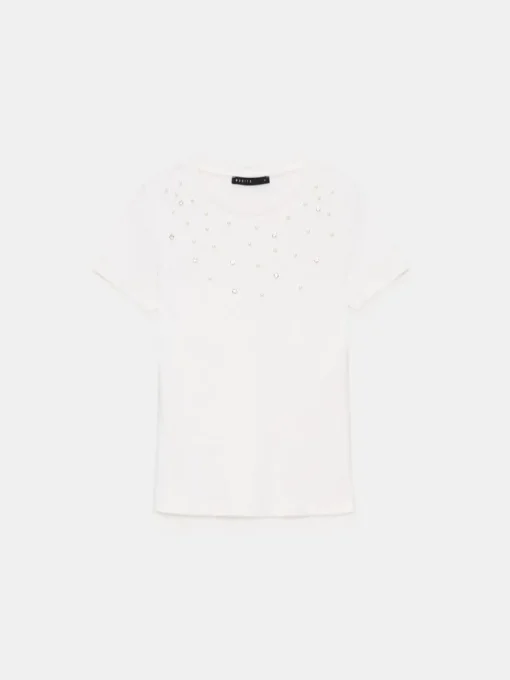 T-shirts, Tops>MOHITO T-Shirt mit Baumwolle Weiu00df