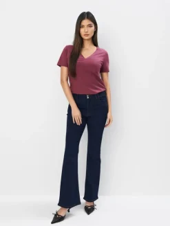 T-shirts, Tops>MOHITO T-Shirt mit Baumwolle und Viskose Hellviolett