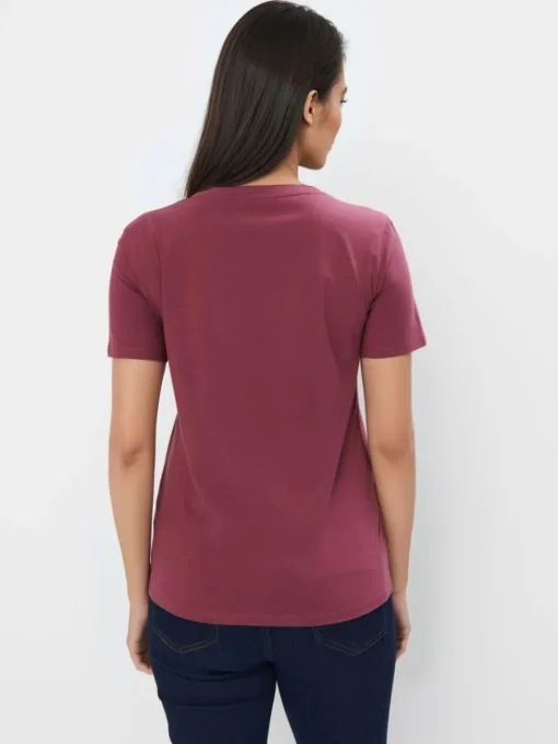 T-shirts, Tops>MOHITO T-Shirt mit Baumwolle und Viskose Hellviolett