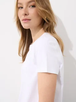 Premium Selection|T-shirts, Tops></noscript>MOHITO T-Shirt mit kurzen  Ärmeln Weiu00df