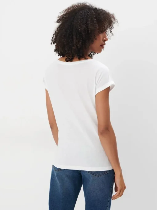 Am Häufigsten Ausgewählt|T-shirts, Tops>MOHITO T-Shirt mit kurzen  Ärmeln Weiu00df