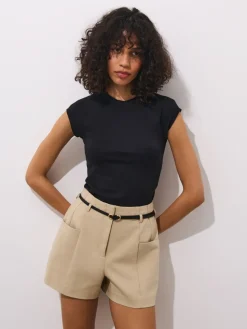 T-shirts, Tops>MOHITO T-Shirt mit kurzen  Ärmeln Schwarz