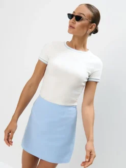 T-shirts, Tops>MOHITO T-Shirt mit kurzen  Ärmeln Weiu00df
