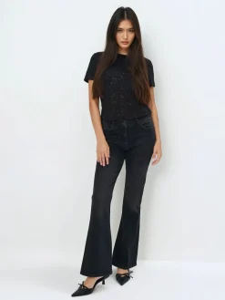 T-shirts, Tops>MOHITO T-Shirt mit kurzen  Ärmeln Schwarz