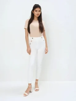T-shirts, Tops>MOHITO T-Shirt mit kurzen  Ärmeln Beige