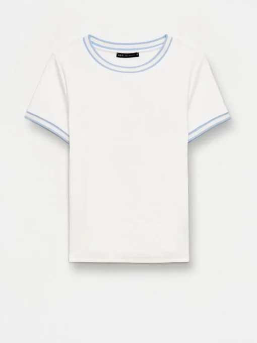 T-shirts, Tops>MOHITO T-Shirt mit kurzen  Ärmeln Weiu00df