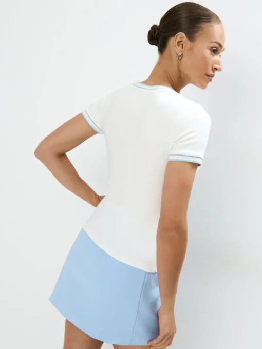 T-shirts, Tops>MOHITO T-Shirt mit kurzen  Ärmeln Weiu00df