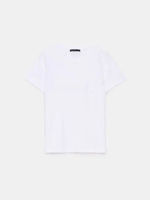 T-shirts, Tops>MOHITO T-Shirt mit Pailletten Weiu00df