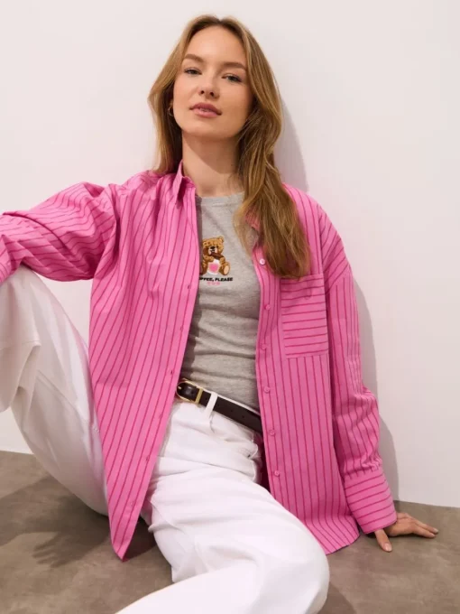 T-shirts, Tops>MOHITO T-Shirt mit Print Grau
