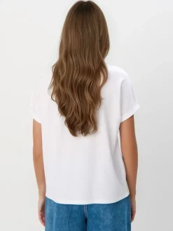 T-shirts, Tops></noscript>MOHITO T-Shirt mit Print Creme