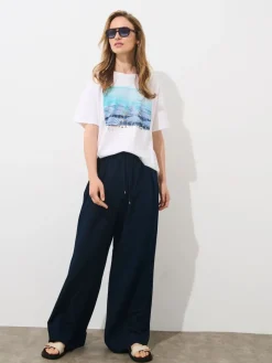 T-shirts, Tops>MOHITO T-Shirt mit Print Weiu00df