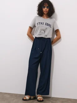 T-shirts, Tops>MOHITO T-Shirt mit Print Grau