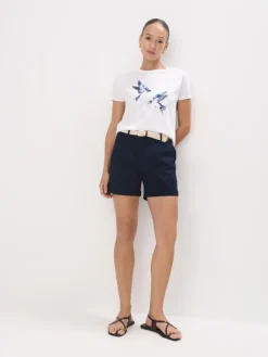 T-shirts, Tops>MOHITO T-Shirt mit Print Creme