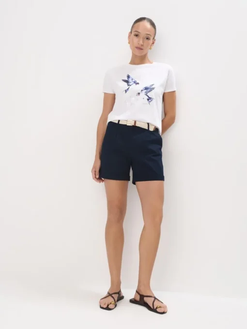 T-shirts, Tops>MOHITO T-Shirt mit Print Creme