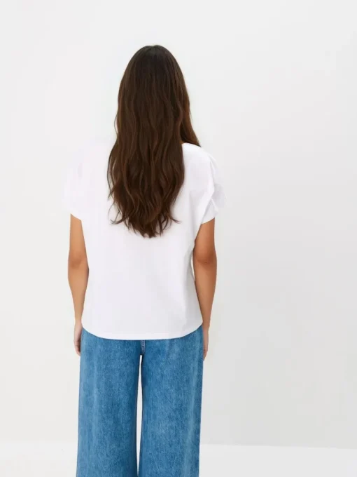 T-shirts, Tops>MOHITO T-Shirt mit Print Weiu00df