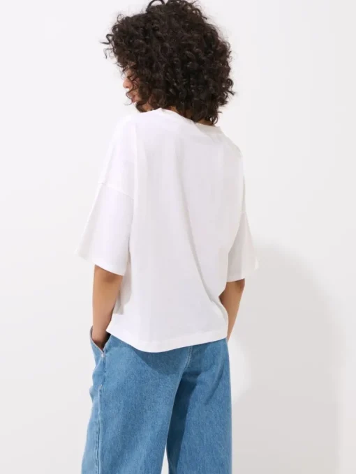 T-shirts, Tops>MOHITO T-Shirt mit Print Creme