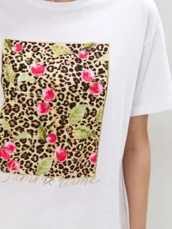 T-shirts, Tops>MOHITO T-Shirt mit Print Weiu00df