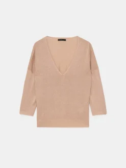 Pullover></noscript>MOHITO V-Ausschnitt Pullover sand