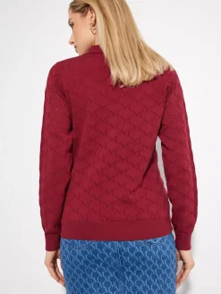 Pullover></noscript>MOHITO V-Ausschnitt Pullover Kastanienbraun