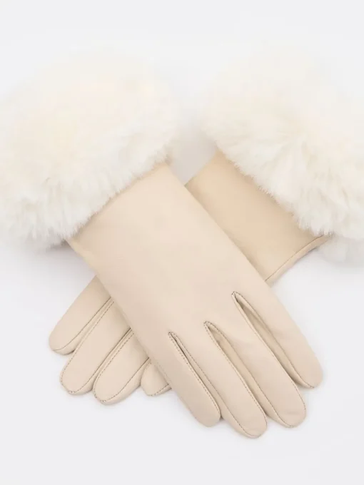 Handschuhe>MOHITO Warme Handschuhe Creme