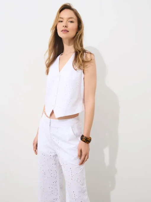 Sets|Blazer>MOHITO Weste Weiu00df