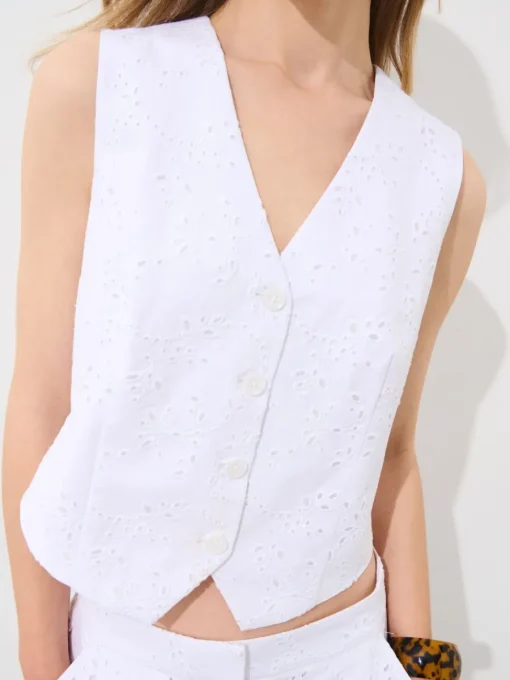 Sets|Blazer>MOHITO Weste Weiu00df