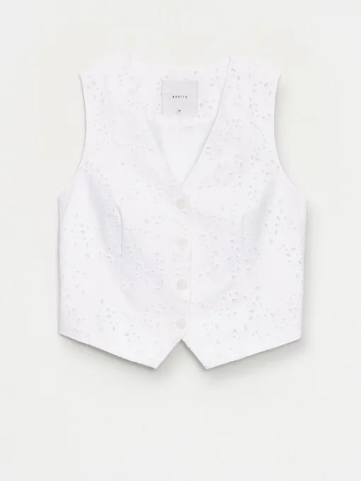 Sets|Blazer>MOHITO Weste Weiu00df