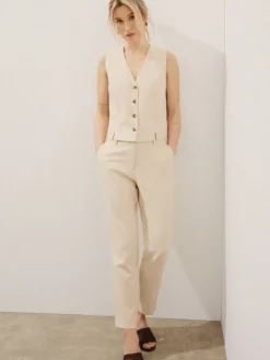 Premium Selection|Anzüge>MOHITO Weste Beige