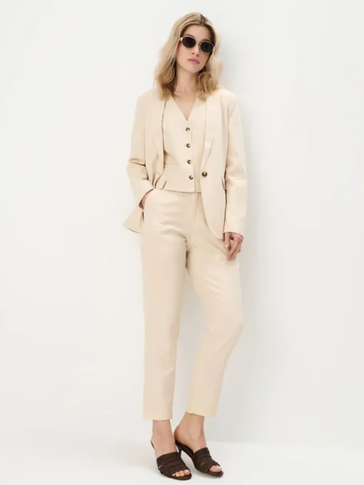 Premium Selection|Anzüge>MOHITO Weste Beige