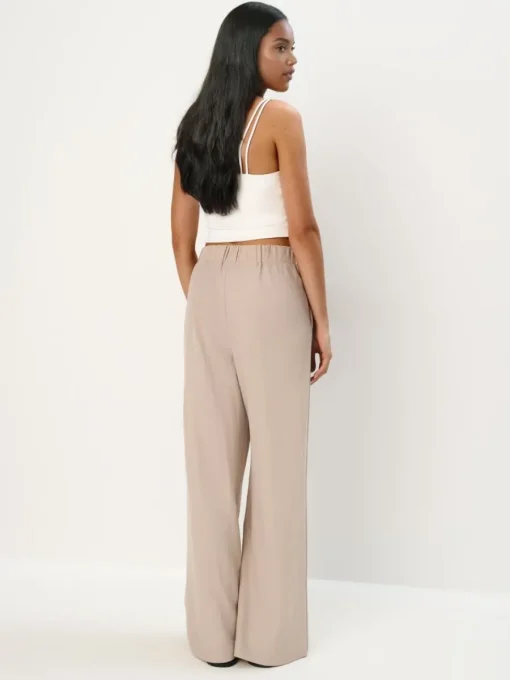 Sets|Hosen>MOHITO Wide leg trousers Nude