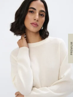 Pullover|Premium Selection>MOHITO Wollpullover Creme
