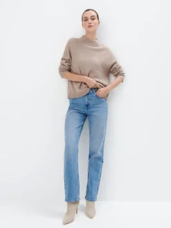 Pullover>MOHITO Wool blend jumper Beige