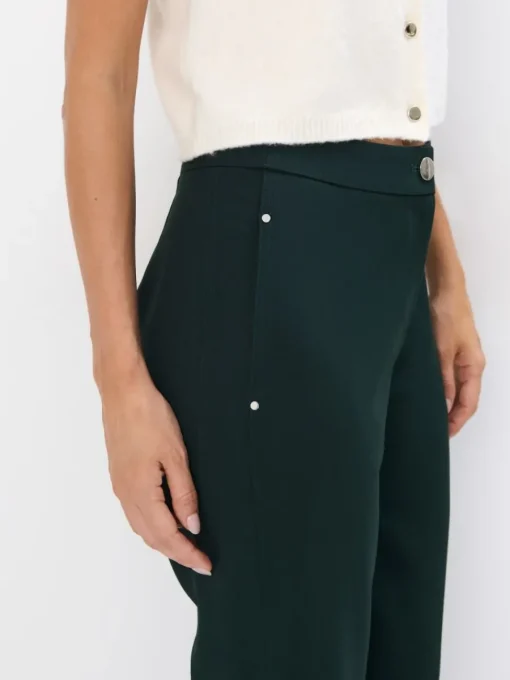 Hosen>MOHITO Zigarettenhose Grün