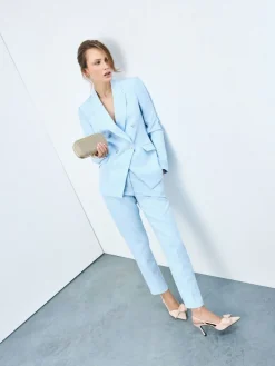 Anzüge|Hosen>MOHITO Zigarettenhose Blau