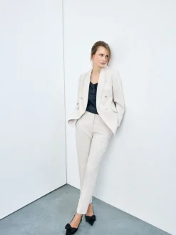 Anzüge|Hosen>MOHITO Zigarettenhose Beige