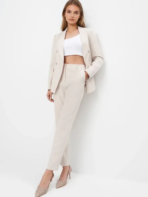 Anzüge|Hosen>MOHITO Zigarettenhose Beige